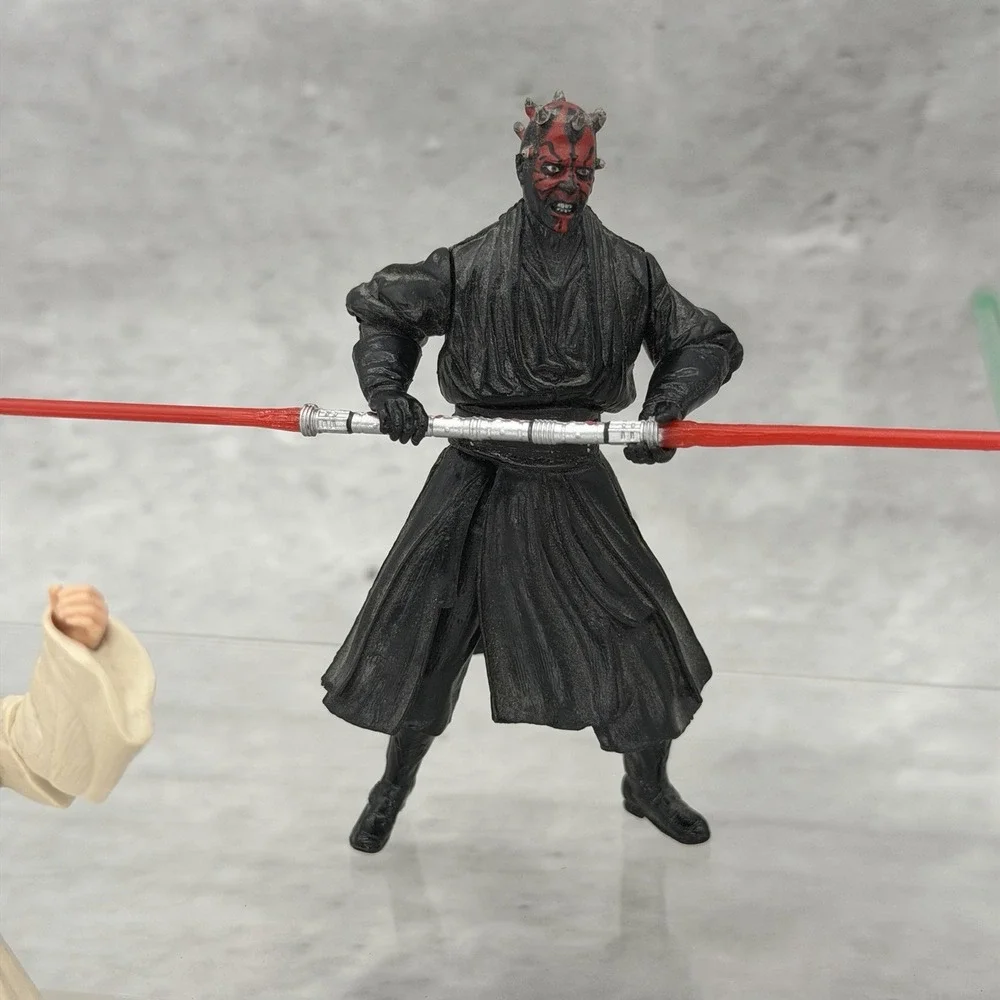 Star Wars Phantom Menace Obi-Wan & Qui-Gon vs Darth Maul Duel of the Fates